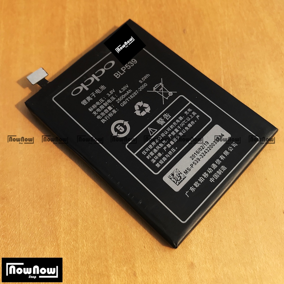 Baterai Oppo Find 5 X909 X907 BLP539 BLP 539 Original Batre Batrai Battery HP