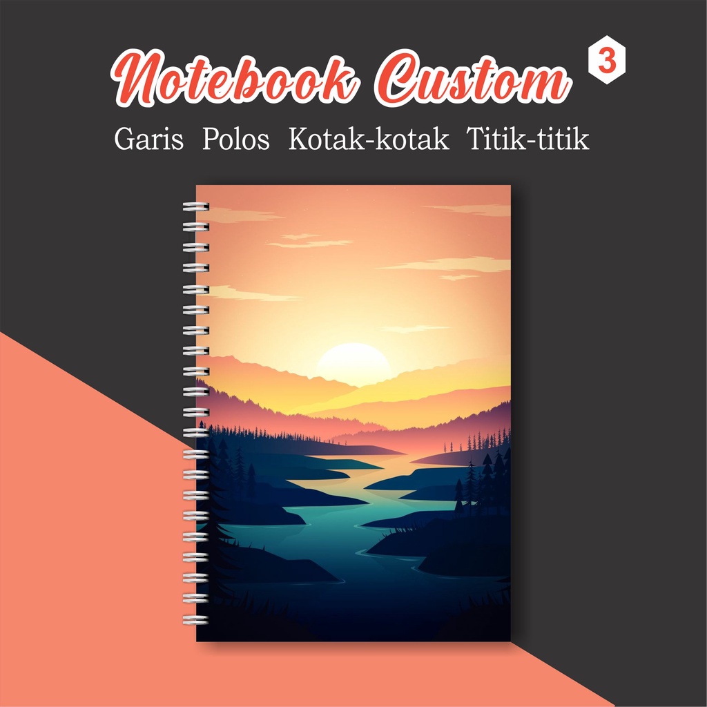 

NOTEBOOK A5 CATATAN/DAILY JOURNAL TERMURAH