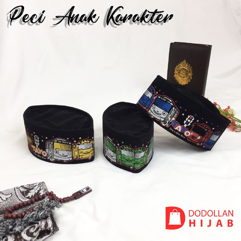 Peci Kopiah Karakter Anak Laki-laki