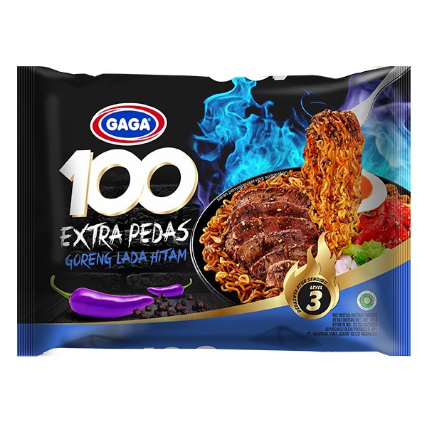

Ss5g74gfd Gaga 100 Extra Pedas Goreng Lada Hitam 85 G Ff04151