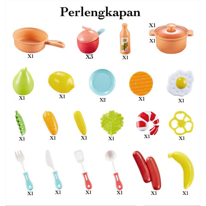 [MS]Mainan Anak Kitchen Set  / Mini Kitchen Set / Mainan masak masak