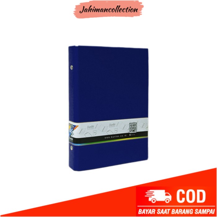 

✨ BISA COD ✨ Bantex Multiring Binder 20 Ring 25mm A5 #1324 - Blue