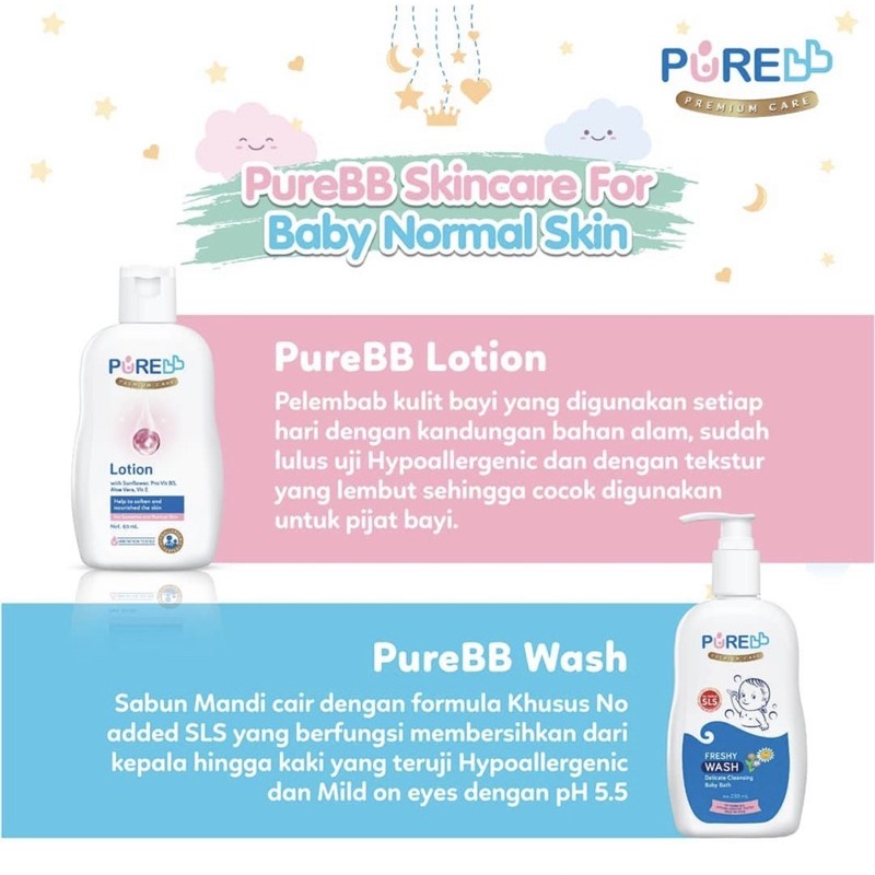 Purebb Lotion/Lotion bayi/hand body bayi/baby lotion