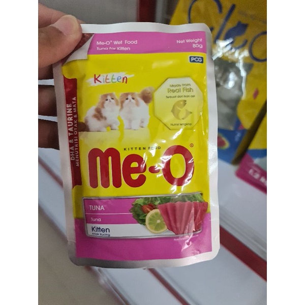 Makanan Basah Meo Pouch 85 Gram