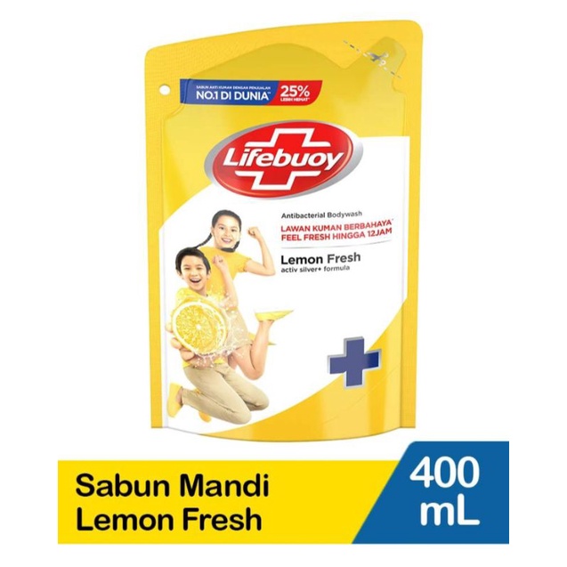 Lifebuoy  Sabun Cair Lemon Fresh 400ml