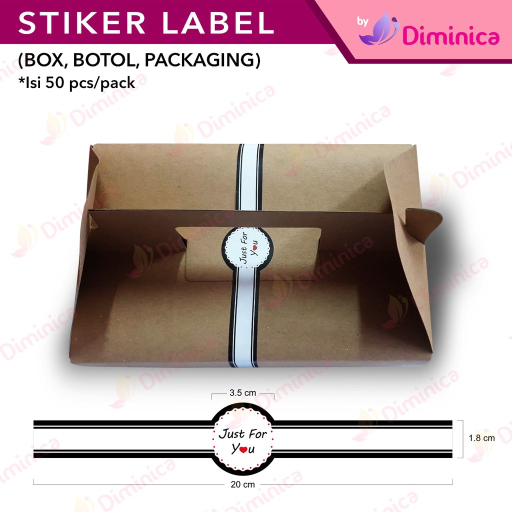 Sticker Label Makanan,Sticker Tutup Botol, Stiker Box Kue, Stiker Ucapan,Sticker Hampers Murah-1