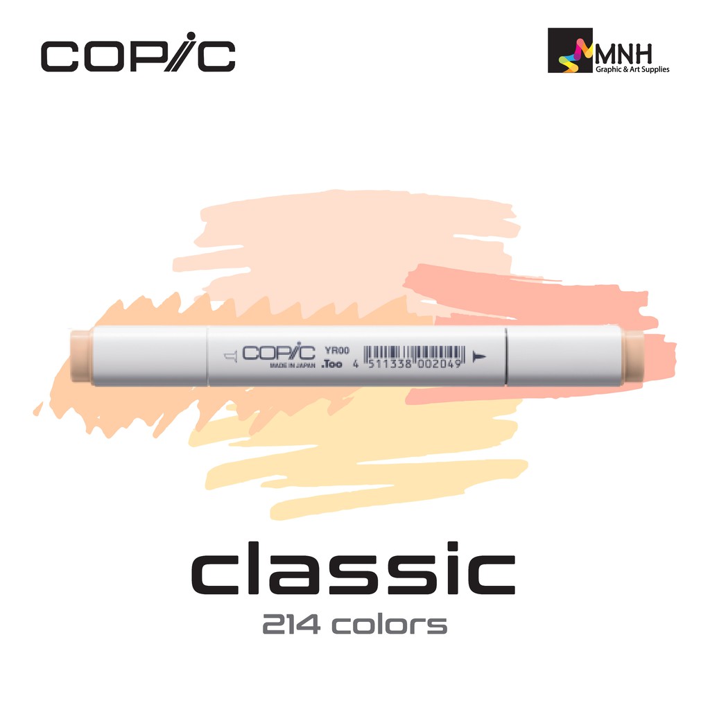 

Spidol Copic Classic Yellow Red Series (Satuan) YR00 - YR23