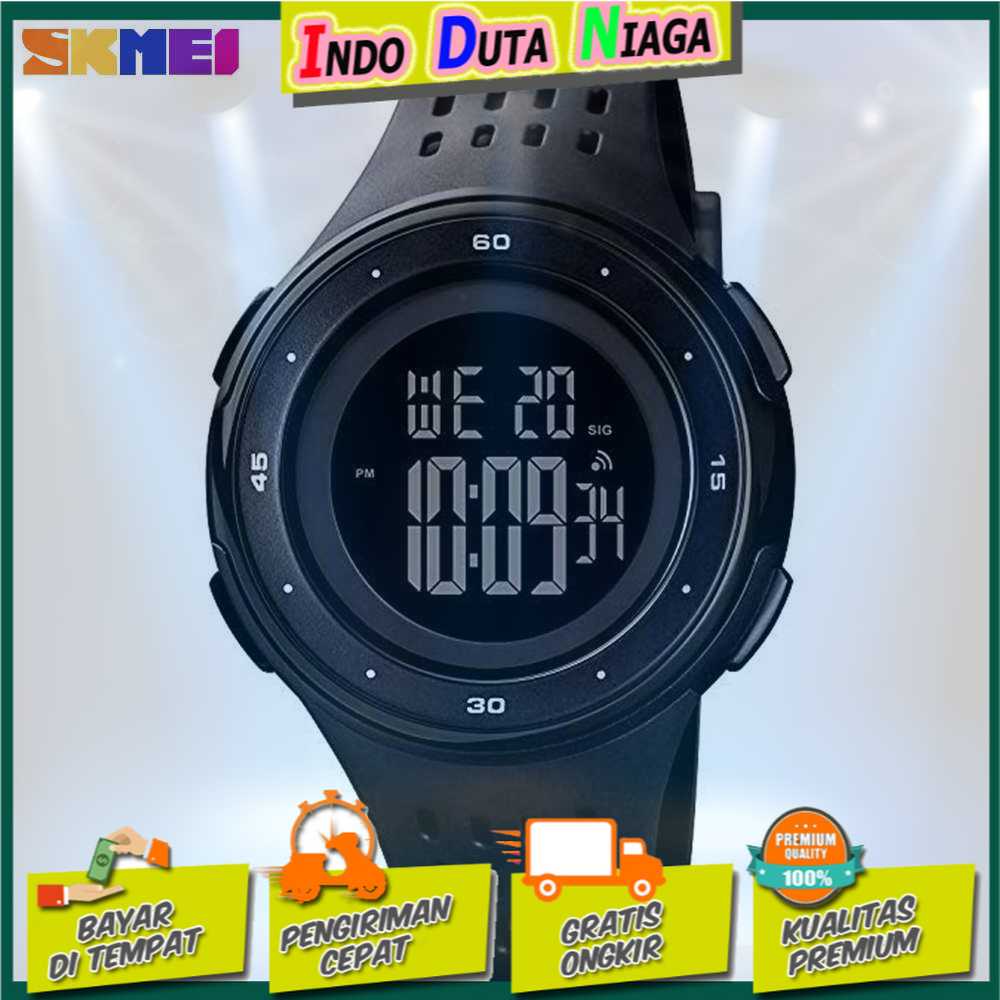 IDN - SKMEI Jam Tangan Analog Pria Strap Silicone - 1537