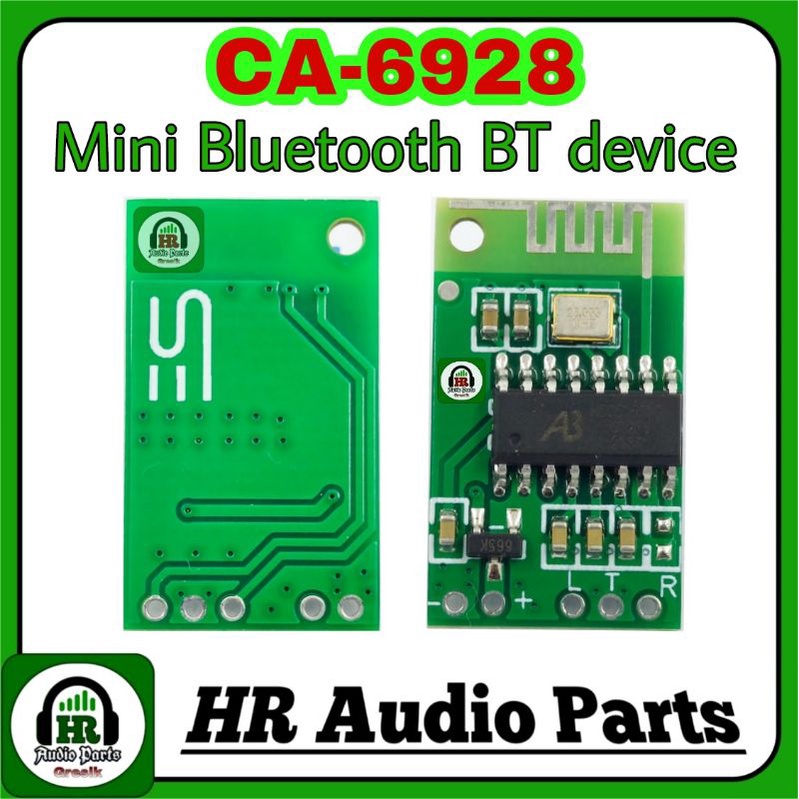 Bluetooth Audio Receiver CA-6928 3,3v - 5v MP3 Car Stereo BT Device