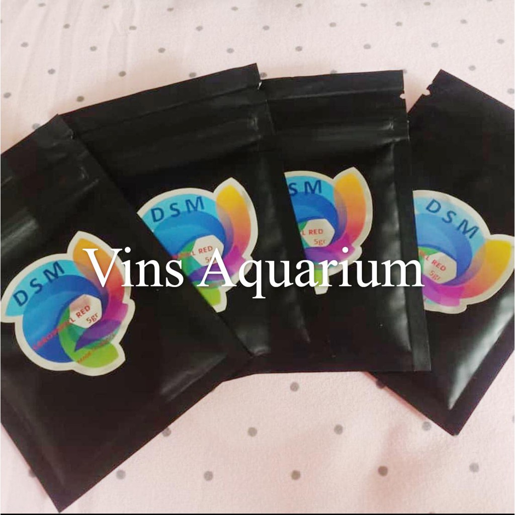 CAROPHYLL CAROFIL RED 5 GR / DSM MADE IN FRANCE / ORIGINAL