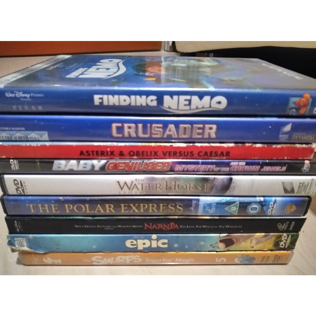 DVD Original-Finding Nemo-Asterix-Narnia-Smurfs-etc
