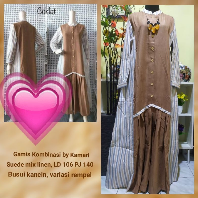 GAMIS KOMBINASI BY KAMARI