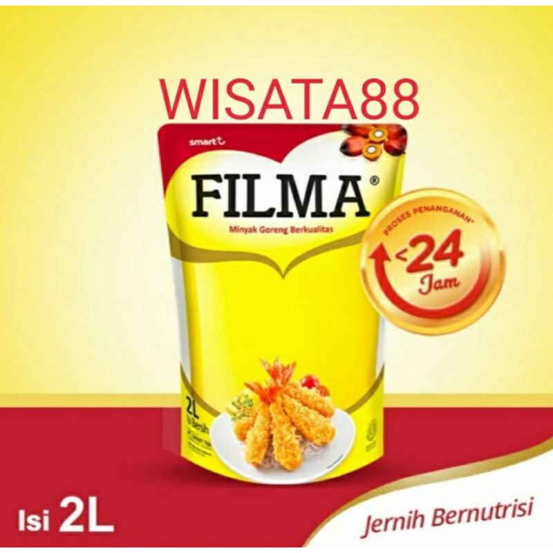 

Minyak Goreng Filma Pouch 2 Liter 2X Penyaringan