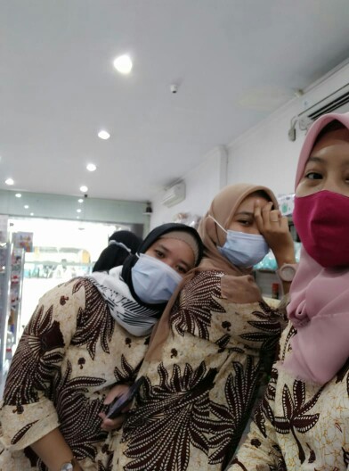 Tunik Batik Coklatan Soft Tunik Terbaru