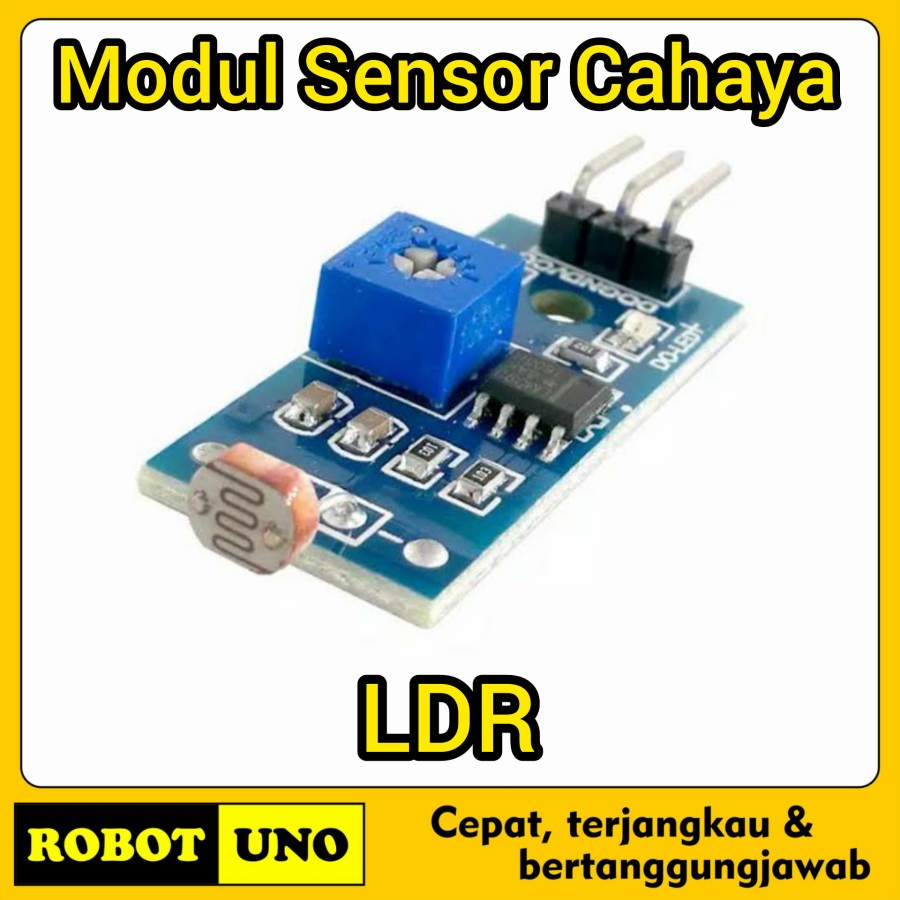 Jual Light Sensor Module Modul Sensor Cahaya Dengan Ldr Modul Sensor Cahaya Ldr Photoresistor 