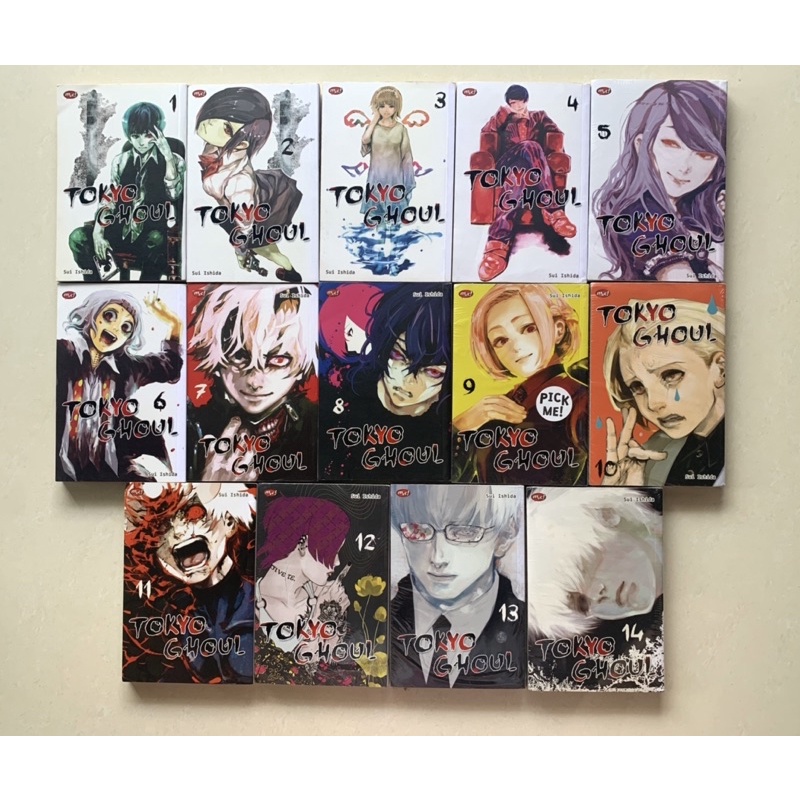 Komik Manga Set Tokyo Ghoul 1-14end by Sui Ishida