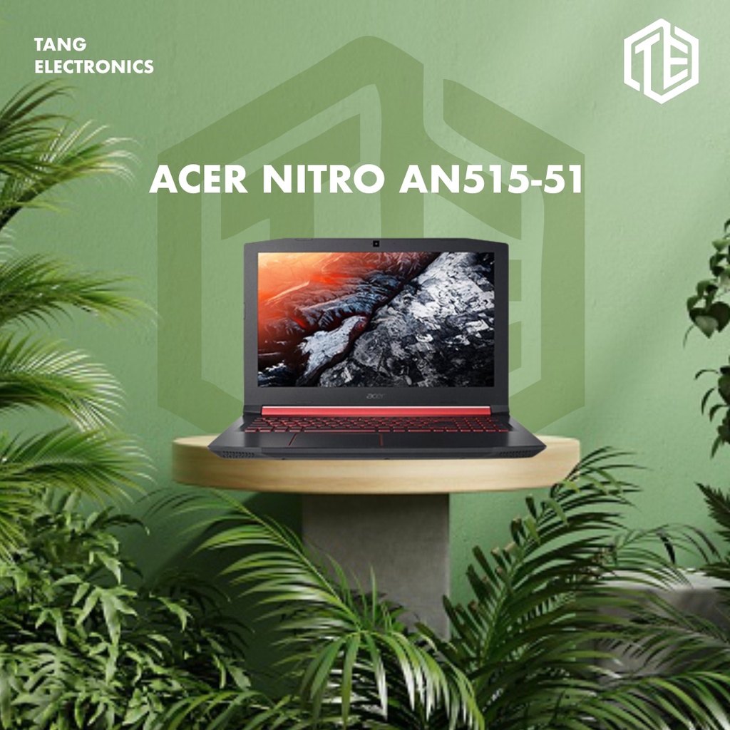 Acer Nitro AN515-51 I7-7700HQ 16GB DDR4 HDD 1TB INTEL HD GRAPHICS 630 + NVIDIA GEFORCE GTX 1050TI ASPIRE SWIFT PREDATOR CORE I3 I5 I7 I9 GTX RTX GAMING EDITING