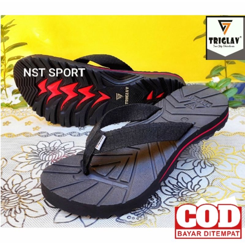 Sandal Jepit Triglav Original - Sandal Gunung Triglav - Sandal Hiking - Sandal Pria Sandal Outdoor