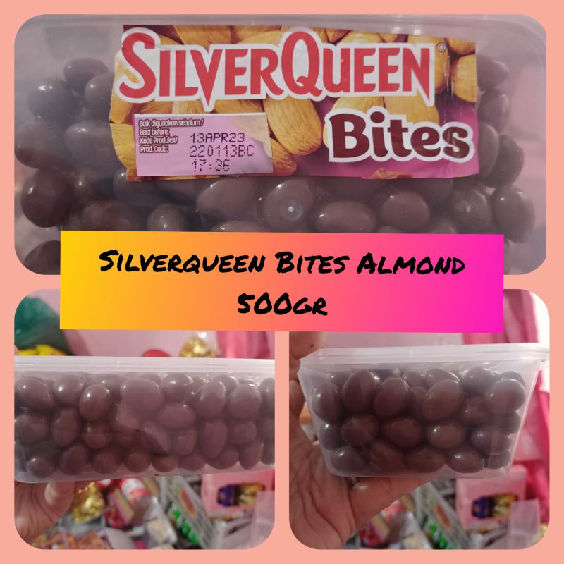 

Coklat Silverqueen bites 500gr