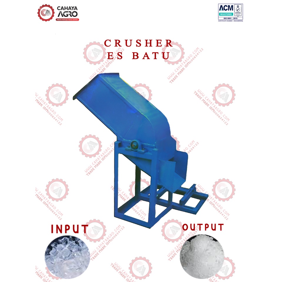 

Crusser Es Batu Kapasitas Lebih Besar