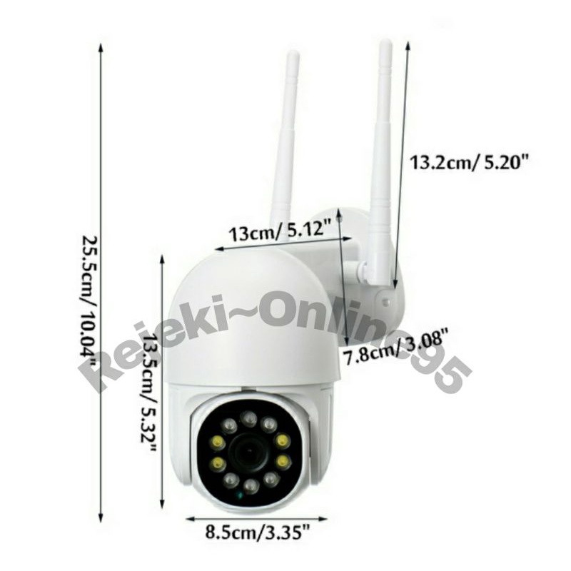 IP SPEED DOME V380 PRO 8MP CCTV WIFI 360 DERAJAT PTZ WIRELESS