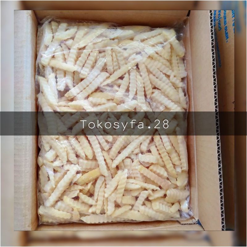 

Kentang Frozenland 2,5kg Crinkle Cut