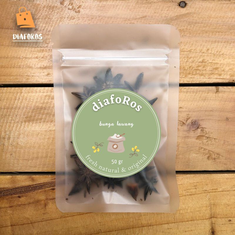 

Bunga Lawang/Pekak/Star Anise Kering