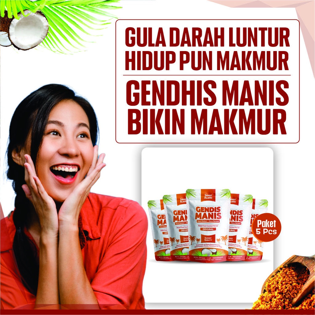 

Gula Semut Kelapa - GENDIS MANIS Aman Untuk Penderita Diabetes