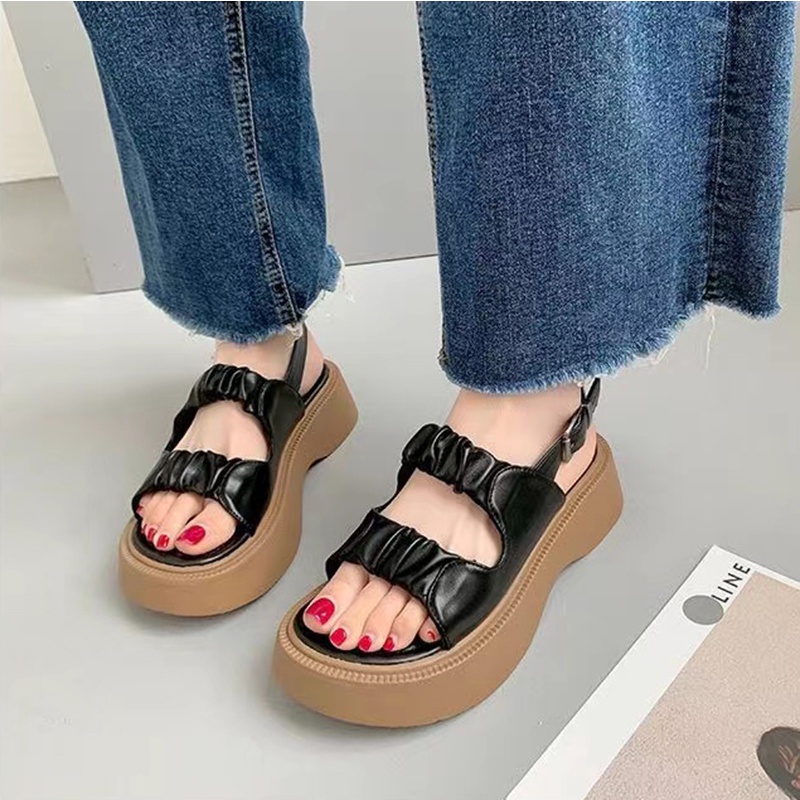 Sendal Cewek Kerja Sepatu Sandal Wanita Fashion Nyaman Dipakai Kualitas Bagus Cantik Kuliah Harga Murah