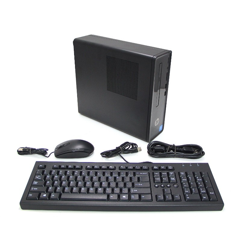 PC DEKSTOP HP SLIMLINE 290 INTEL CEL RAM 8GB HDD 500GB + SLOT SSD M.2 WINDOWS 10 GARANSI