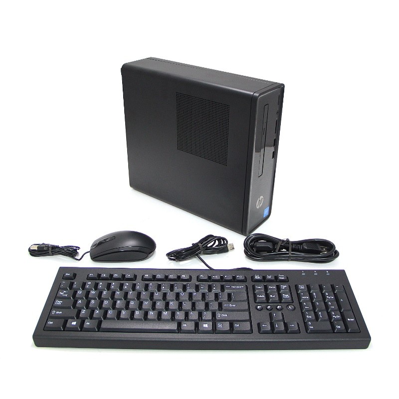 PC DESKTOP HP SLIMLINE 290 INTEL G4900 8GB HDD 500GB+256GB SSD WINDOWS 10