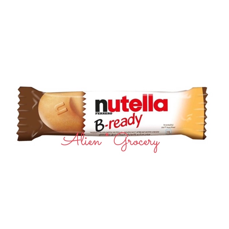 Nutella Nuttela B-Ready Kinder B Ready Hazelnut Cream 22gr