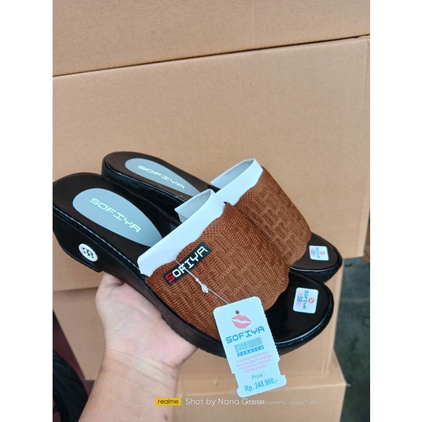 SANDAL WEDGES RAJUT / SANDAL PESTA SOFIYA