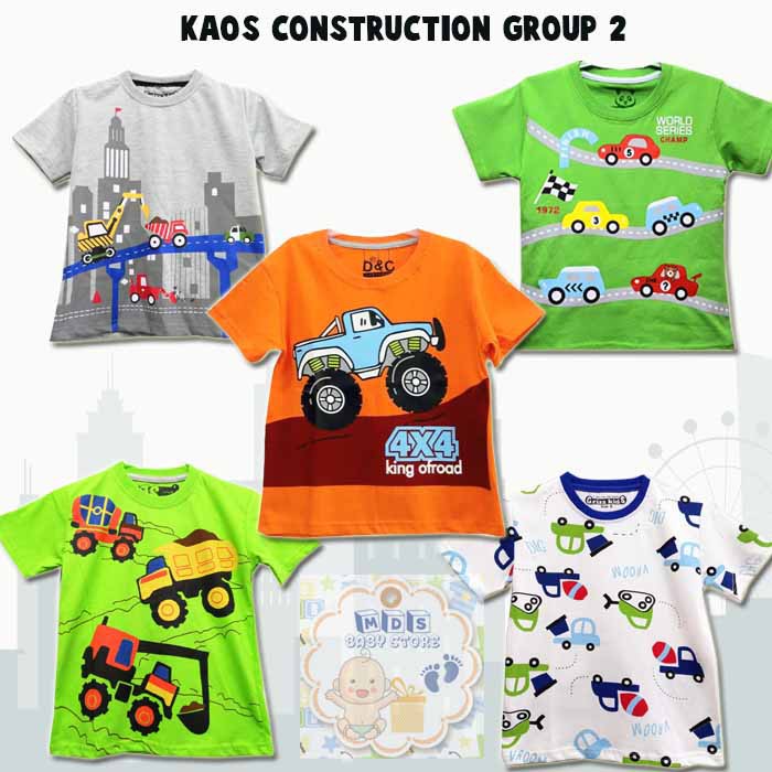 Kaos Pakaian  Anak  Laki  Laki  Cowok Beco Truck Truk 