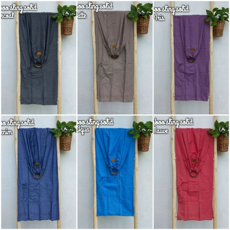 GENDONGAN RING CUDDLE ME RING SLING SOLID / BAMBOO RING SLING POLOS /  CUDDLE ME RING SLING