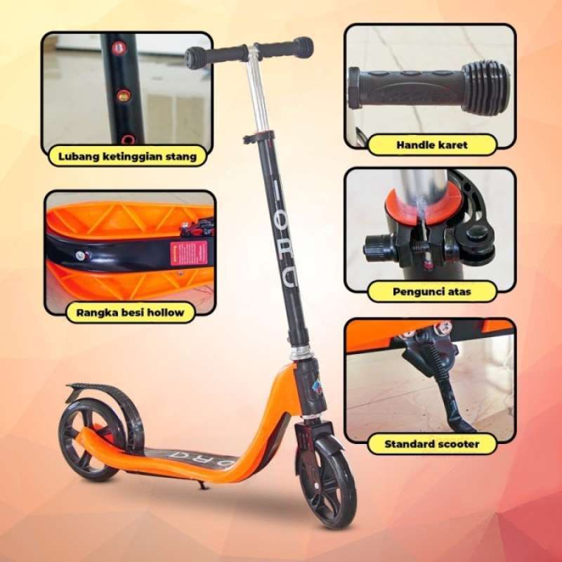 Scooter Pmb toys 2022 IORA ST03 scooter max loading 30kg XL JUMBO BAN BESAR