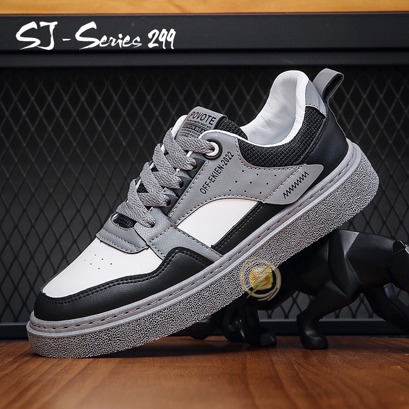 [OOS] Sepatu Sneakers Casual Pria Fashion Trendy Kualitas Import Premium -299