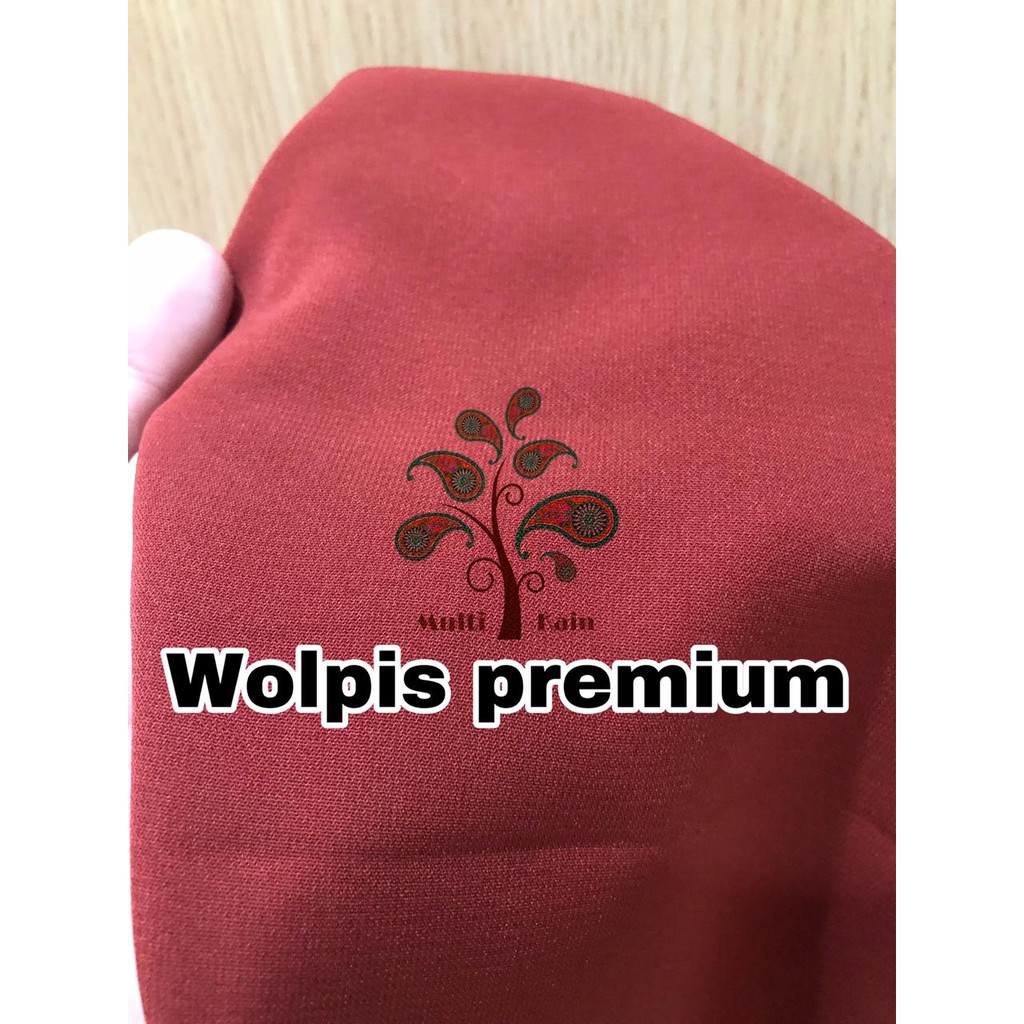 Bahan Kain Wolpis wolfis wolvis Monalisa Premium 1 Roll 50 yard