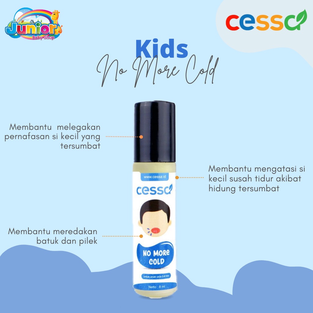 Cessa Essential Oil Kids No More Cold 8ml