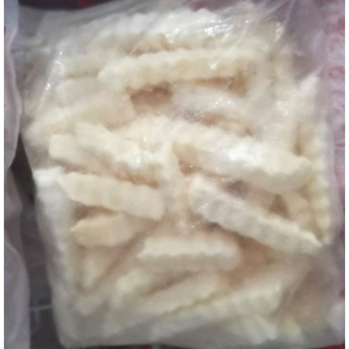 

KENTANG CRINKLE FROZEN 500 gr (potato french fries)