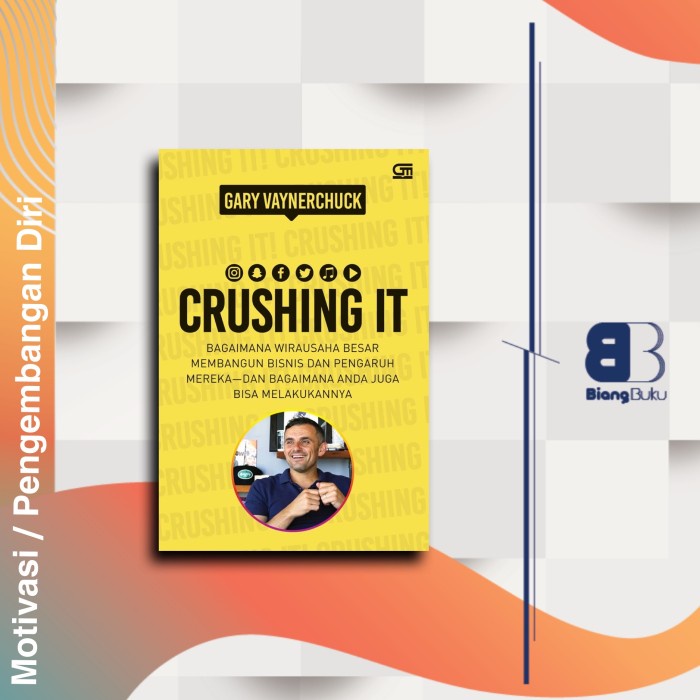 Buku Crushing It GARY VAYNERCHUCK Ori Gramedia Baru