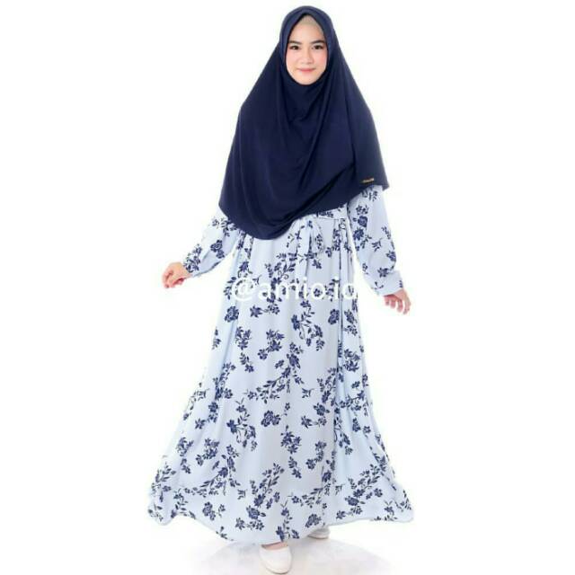 Amio LAVENDER BLOSOOM gamis amio