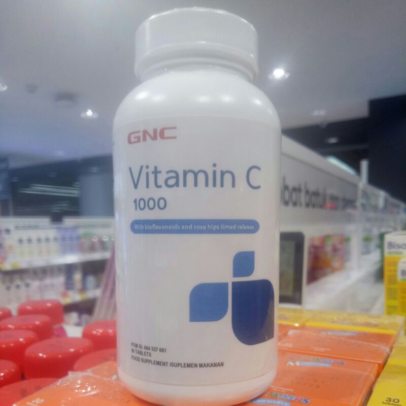 Gnc Vitamin C 1000mg Isi 90 Tablet Rp566 711