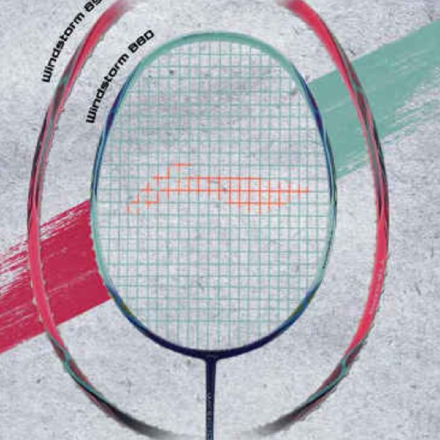 ORIGINAL Lining Windstorm 880 / 890 Raket Badminton