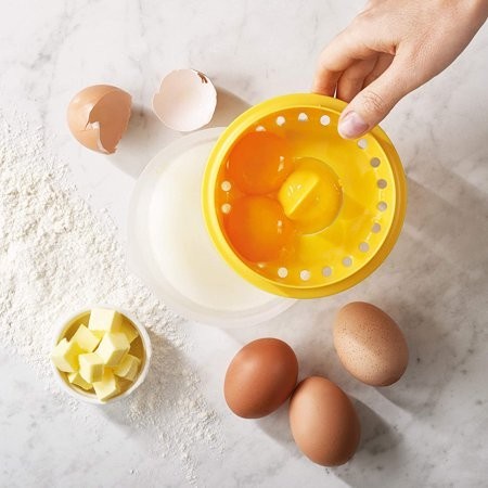 Egg Separator Bowl / Pemisah telur / Egg Yolk Separator / Yolk Catcher