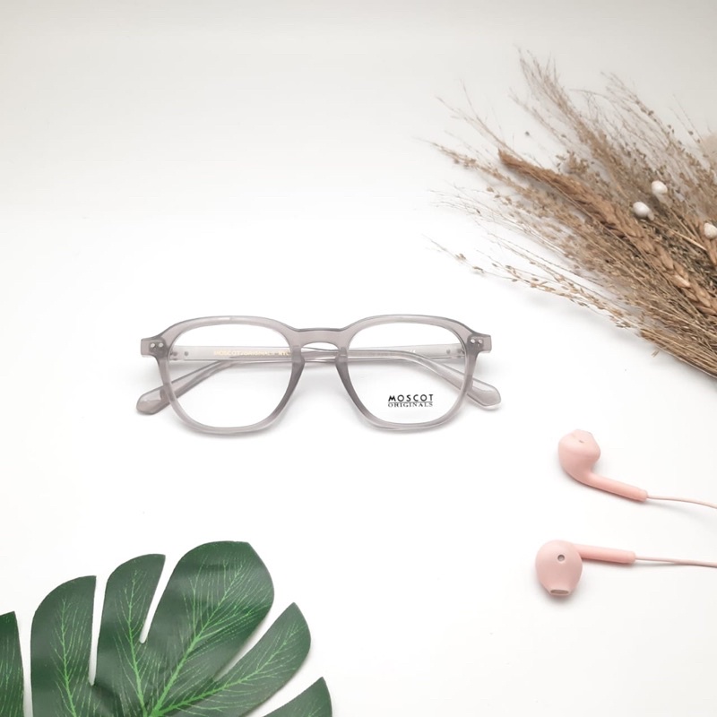 Kacamata/Frame MOSCOT Billik Size 50-21-145 Paket lensa radiasi photocromig mines silinder plus