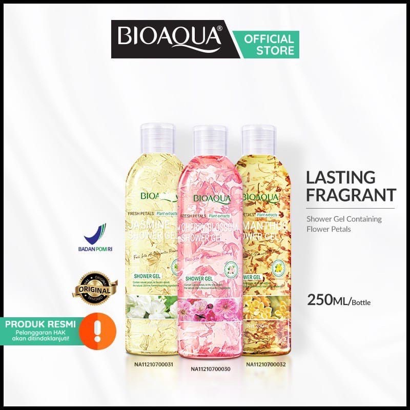 BIOAQUA SHOWER GEL FLOWER