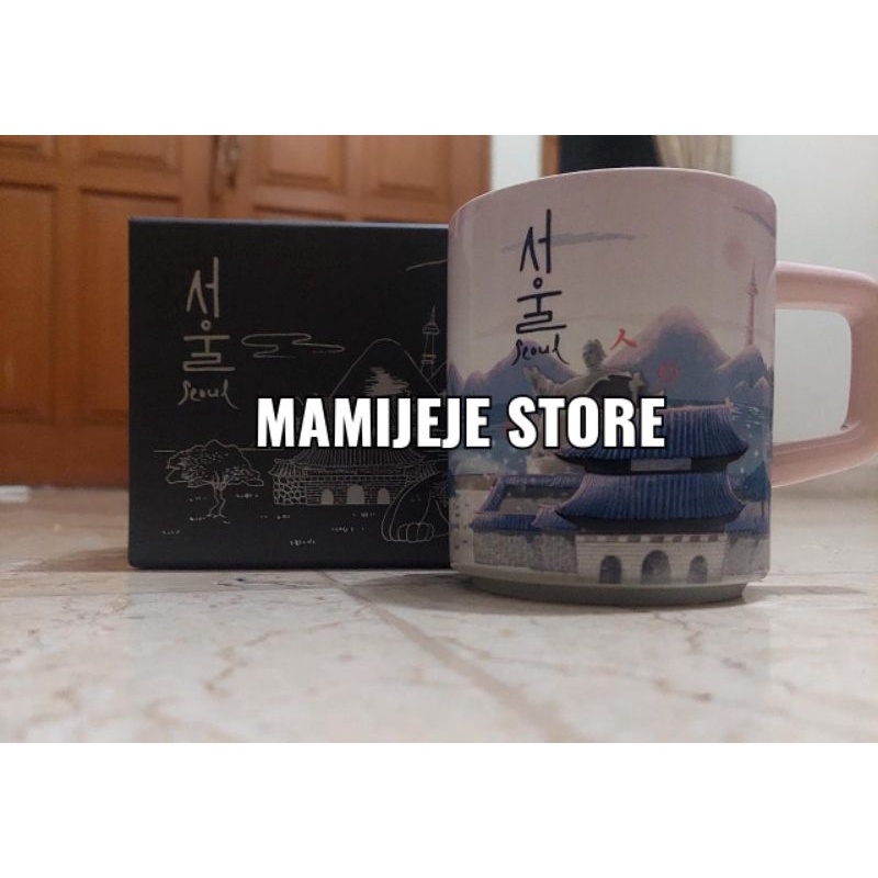 Mug Starbucks Korea Seoul / Gelas Starbucks Korea Seoul