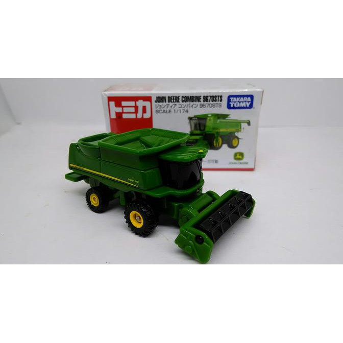HOT SALE Tomica No 28 John Deere Combine Diecast Tractor Terjarmin