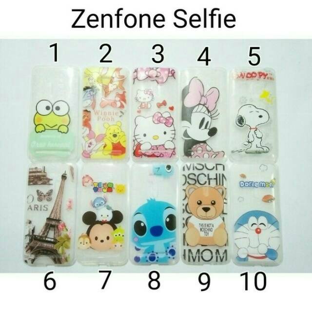 Case Karakter For Zenfone Selfie / Softcase Zenfone Selfie